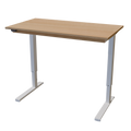 Bureau Assis-Debout SPLIT — Compact, Épuré & Rangement Intégré