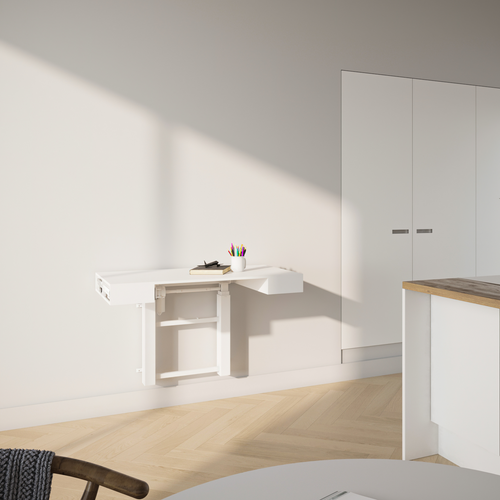 Bureau Assis-Debout Mural Pliable WALL