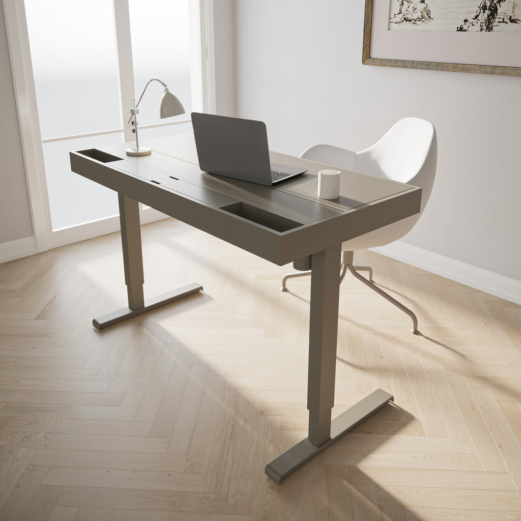 Bureau Assis-Debout STORAGE — Rangements Intégrés & Design Épuré