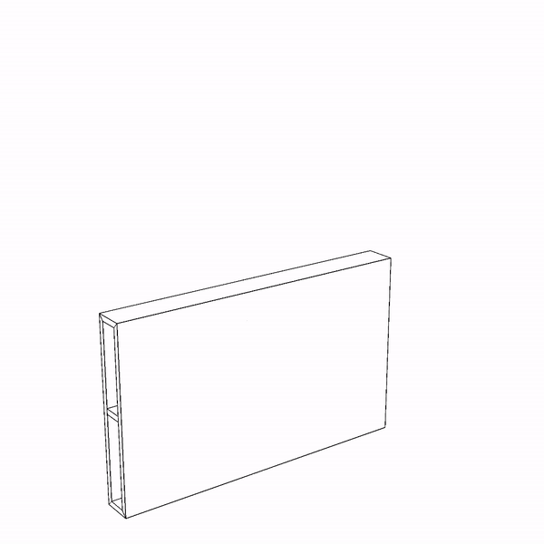 Bureau Assis-Debout Mural Pliable WALL